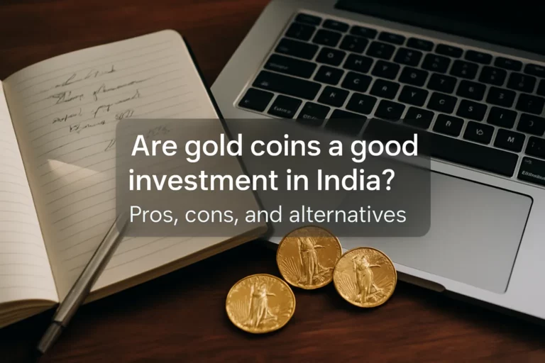 Are gold coins a good investment in India Pros cons and alternatives cover