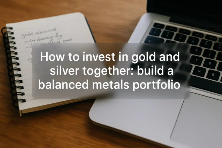 How to invest in gold and silver together build a balanced metals portfolio cover