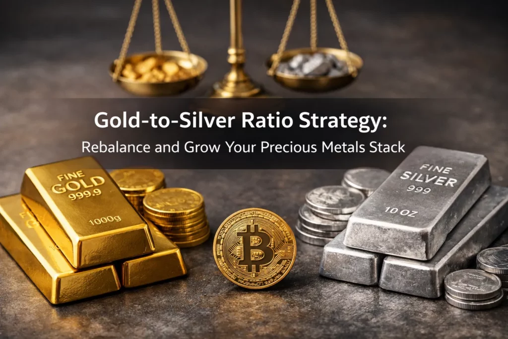 Gold to Silver20Ratio20Strategy 20Rebalance20and20Grow20Your20Precious20Metals20Stack cover