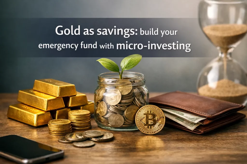 Gold20as20savings 20build20your20emergency20fund20with20micro investing cover
