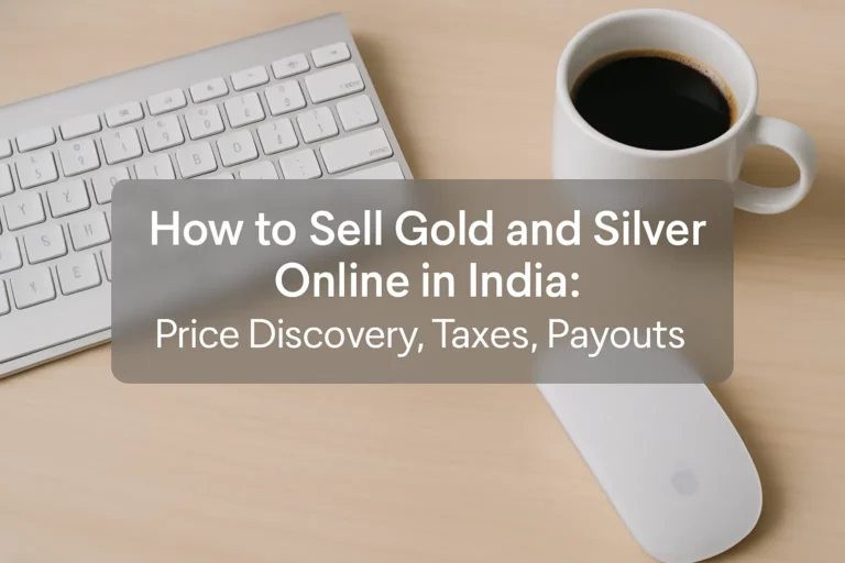 How20to20Sell20Gold20and20Silver20Online20in20India 20Price20Discovery20Taxes20Payouts cover