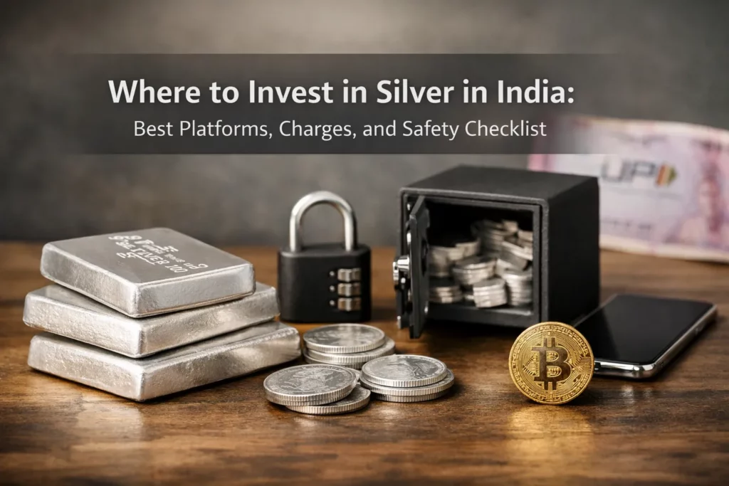 Where20to20Invest20in20Silver20in20India 20Best20Platforms20Charges20and20Safety20Checklist cover