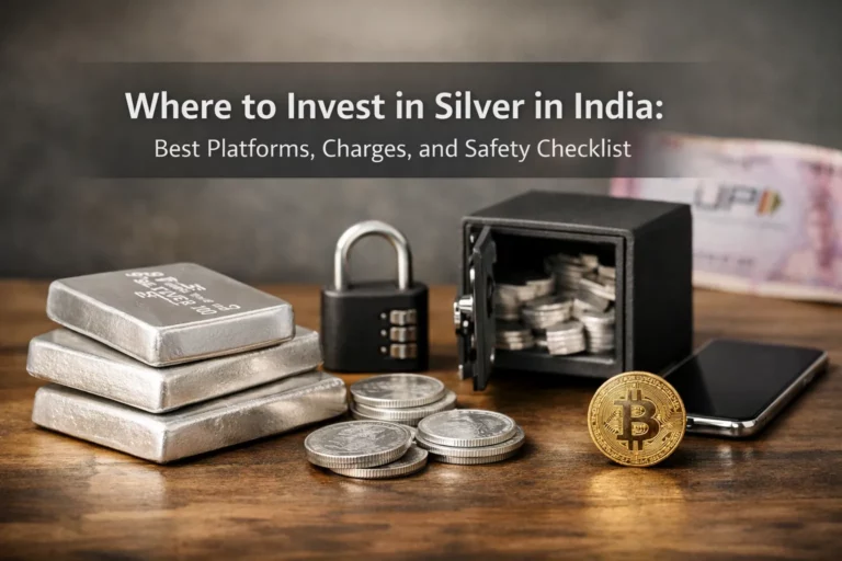 Where20to20Invest20in20Silver20in20India 20Best20Platforms20Charges20and20Safety20Checklist cover