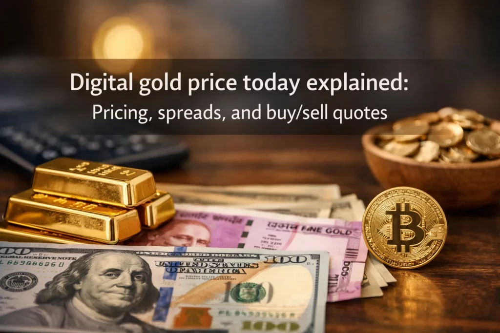 Digital20gold20price20today20explained 20Pricing20spreads20and20buy sell20quotes cover