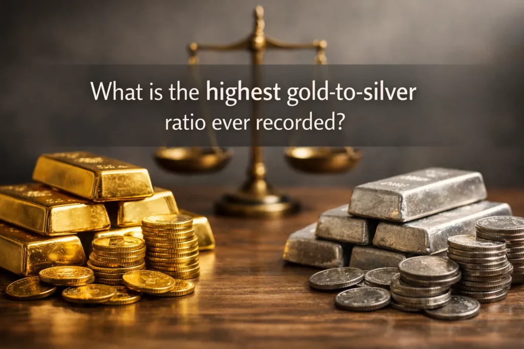 What20is20the20highest20gold to silver20ratio20ever20recorded cover