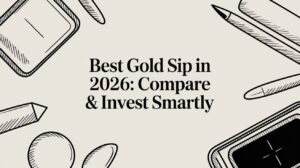 best gold sip stationary illustration