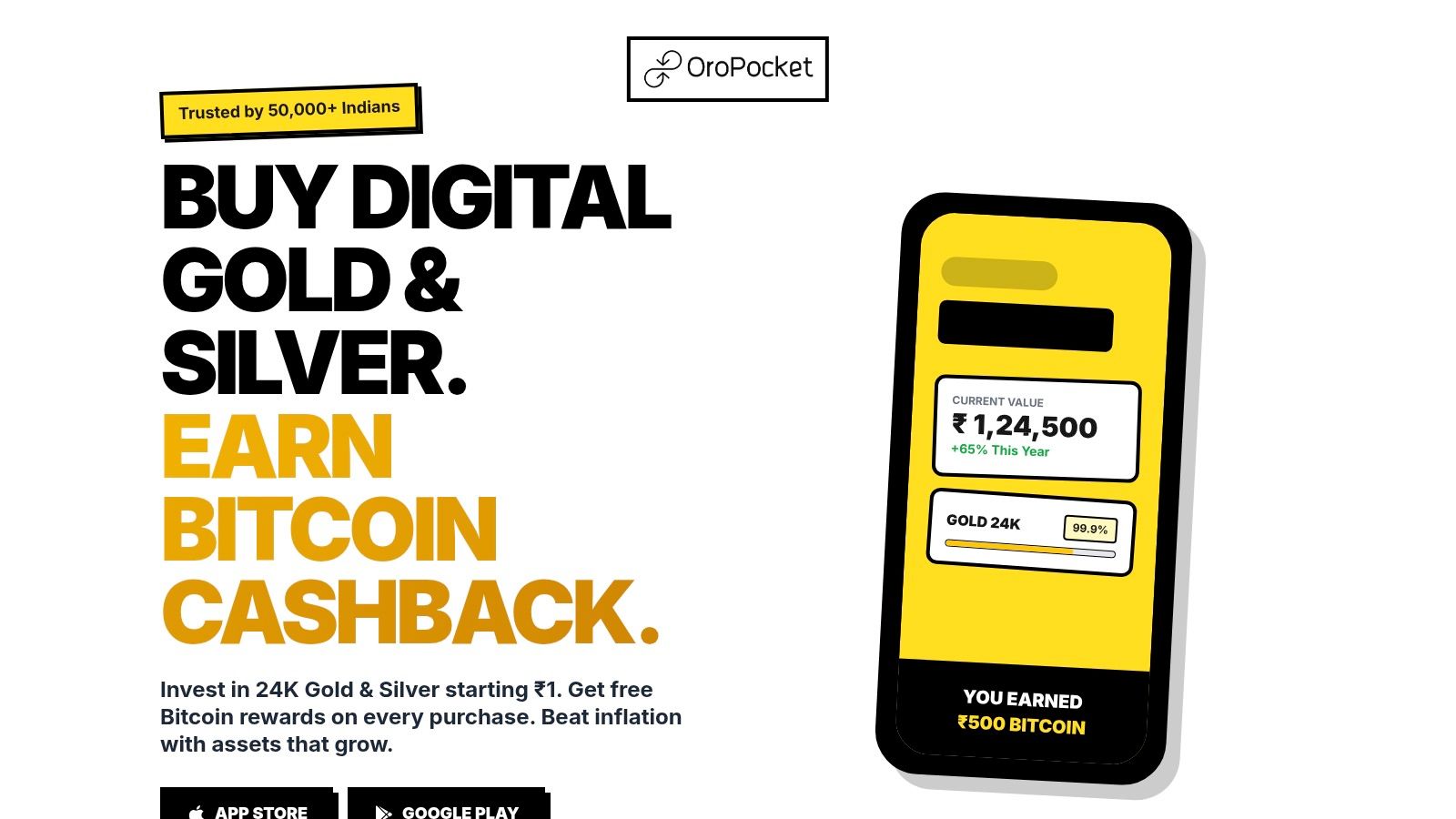 Screenshot from https://oropocket.com/