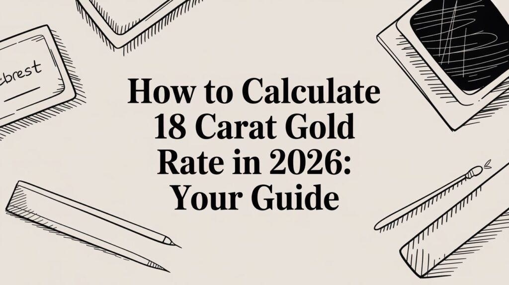 how to calculate 18 carat gold rate gold illustration