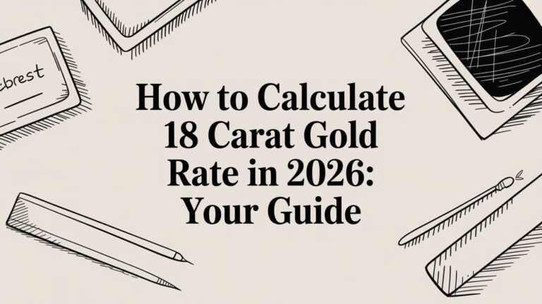 how to calculate 18 carat gold rate gold illustration