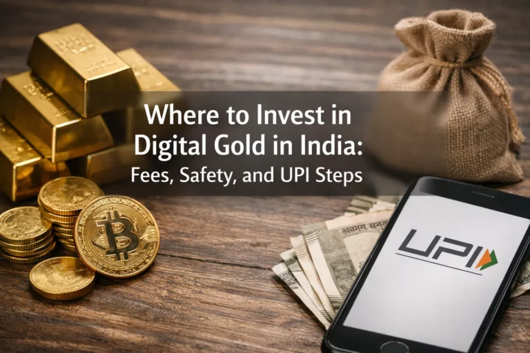 Where20to20Invest20in20Digital20Gold20in20India 20Fees20Safety20and20UPI20Steps cover