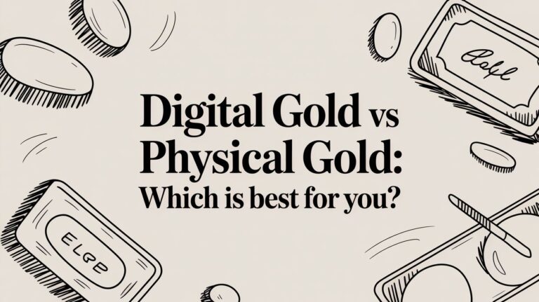 digital gold vs physical gold gold investment